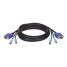 TrippLite Super-Flex 3-in-1 Cable Kit - keyboard / video / mouse (KVM) cable - 10 ft